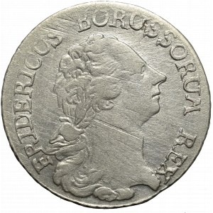 Nemecko, Prusko, 1/6 thalier 1770 E