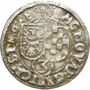 Slezsko, knížectví legnicko-brzesko-wolowské, 3 krajcary 1618, Zloty Stok