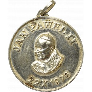 PRL, Medallion John Paul II 1978 Warmet Warsaw