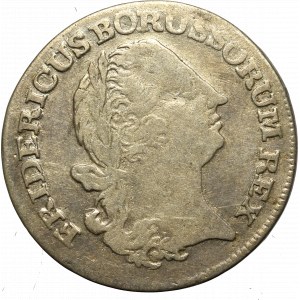 Germany, Preussen, 1/6 thaler 1764 A