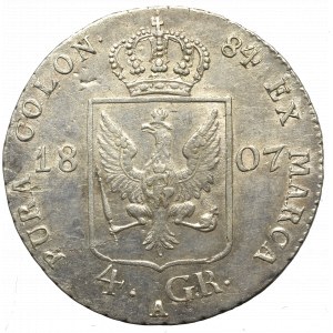 Niemcy, Prusy, 4 grosze 1807