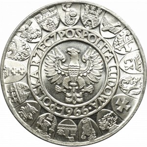 People's Republic of Poland, 100 zloty 1966 Mieszko and Dabrowka