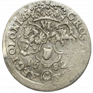 John III Sobieski, 6 groschen 1682, Bromberg