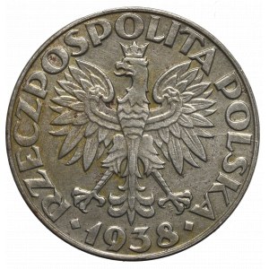 Druhá polská republika, 50 grošů 1938 - Neobraženo