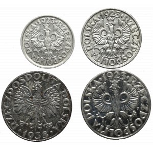 Second Republic, Set of 10-50 pennies