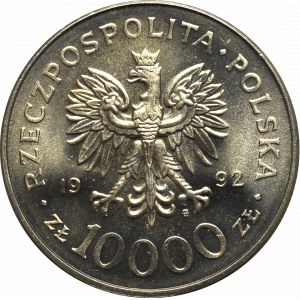III RP, 10 000 PLN 1992, Wladyslaw Warneńczyk