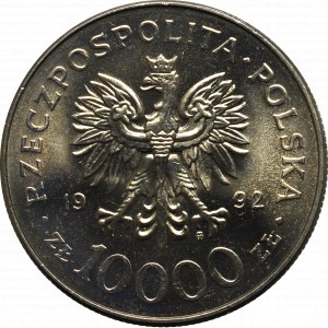 III RP, 10.000 zł 1992, Władysław Warneńczyk