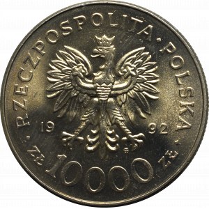 III RP, 10 000 PLN 1992, Wladyslaw Warneńczyk