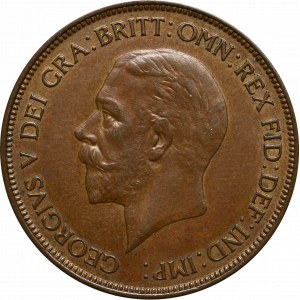 Spojené království, 1 pence 1934