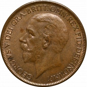 UK, 1 penny 1927