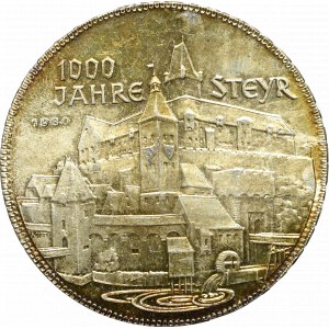Rakúsko, 500 šilingov 1980 1 000 rokov Steyr