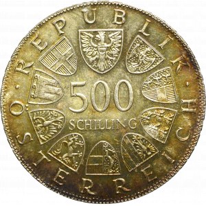 Österreich, 500 Schilling 1980 1.000 Jahre Steyr