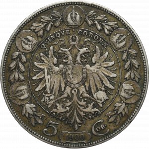 Austria, Franciszek Józef, 5 koron 1900