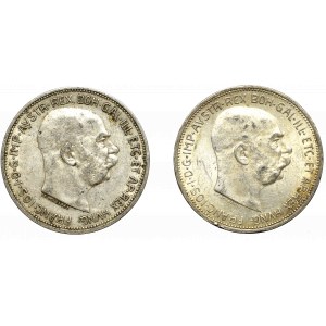 Rakousko-Uhersko, sada 2 korun 1912 - 2 kopie