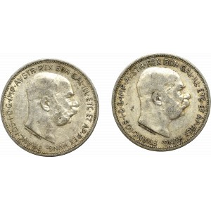 Rakousko-Uhersko, sada 2 korun 1912-13