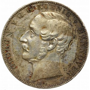 Germany, Hannover, 1 thaler 1866