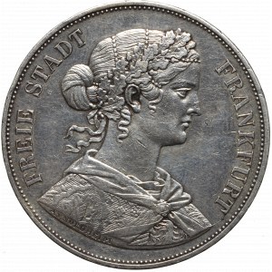 Germany, Frankfurt, 2 Vereinsthaler 1861