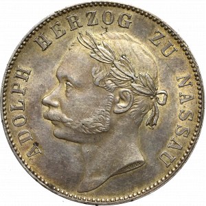Nemecko, Nassau, Thaler 1864
