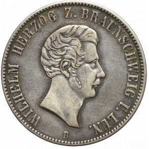 Německo, Brunswick-Lüneburg, Thaler 1854