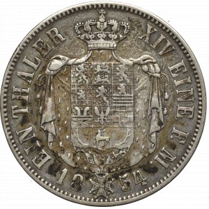 Germany, Brunswick-Lüneburg, thaler 1854