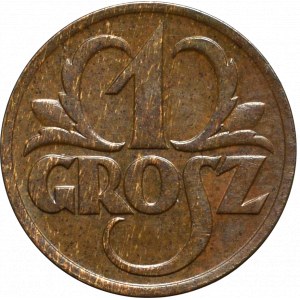 II Republic of Poland, 1 groschen 1928