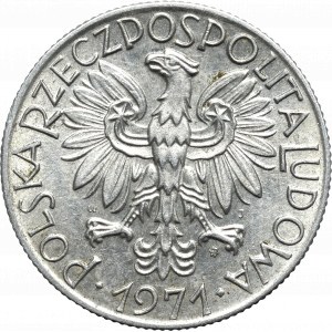 PRL, 5 złotych 1971 Rybak