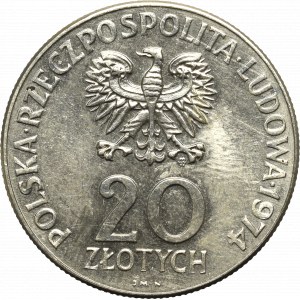 Peoples Republic of Poland, 200 zloty 1974 - Specimen Ni