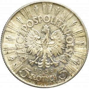 Druhá poľská republika, 5 zlotých 1936 Piłsudski