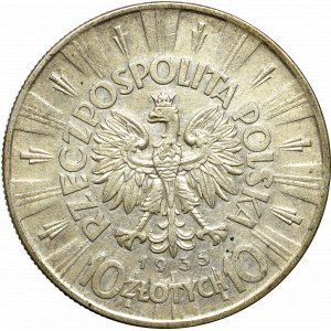 Druhá polská republika, 10 zlotých 1935 Piłsudski