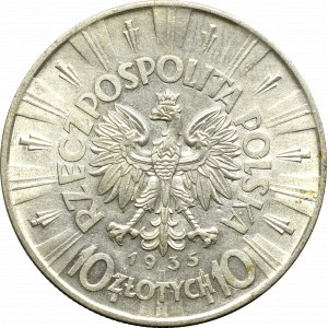 Zweite Polnische Republik, 10 Zloty 1935 Piłsudski