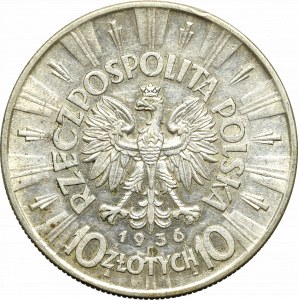 II Rzeczpospolita, 10 złotych 1936 Piłsudski