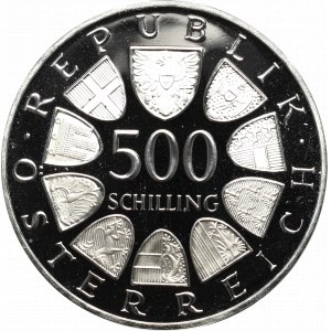 Österreich, 500 Schilling 1984