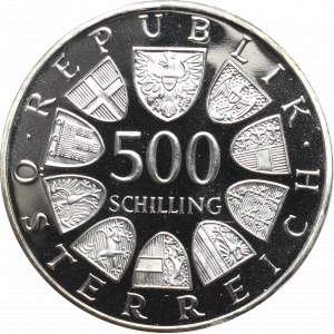 Rakúsko, 500 šilingov 1983 Parlament