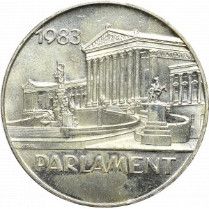 Austria, 500 schilling 1983 Parlament