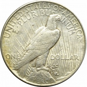 USA, 1 dolár 1922 Mierový dolár