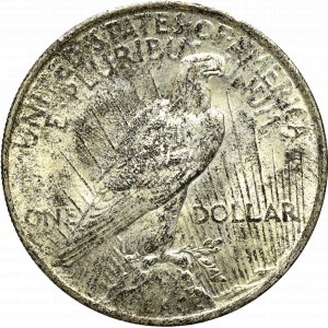 USA, dolár 1923, Philadelphia Peace dollar