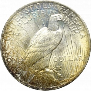 USA, dolár 1923, Philadelphia Peace dollar