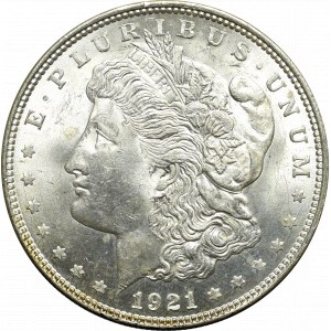 USA, Morgan dollar 1921