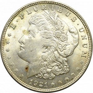 USA, Morgan dollar 1921