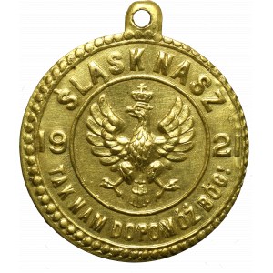 II RP, Patriotic Medal Silesia Our 1921 - Third Silesian Uprising