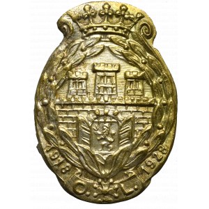 II RP, Badge of 10 years of defense of Lviv 1928