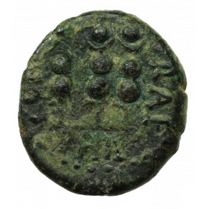 Cesarstwo Rzymskie, Oktawian August, Filippi w Macedonii, AE-19