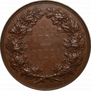Anglicko, Medaila cti 1862 Londýn