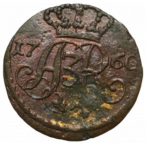 Augustus III Sas, 1760 Schellack, Toruń - Rosetten