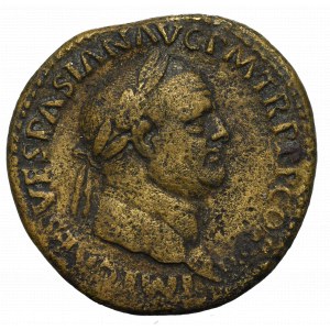 Roman Empire, Vespasian, Sestertius