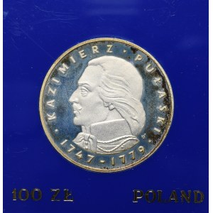 PRL, 100 złotych 1976 Pułaski