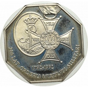 III RP, 50.000 złotych 1992 Virtuti Militari