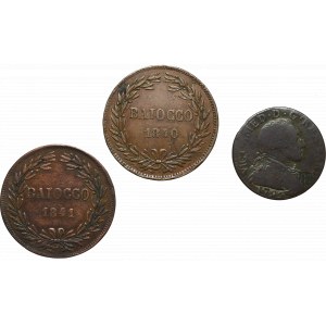 Italy, Copper Coin Set