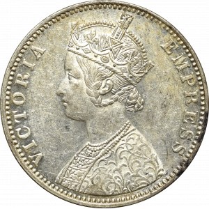 British India, 1 rupee 1900, Mumbai