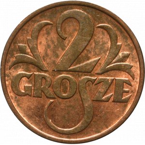 Second Republic, 2 pennies 1937